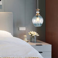 Nordic Gradient Glass Orb 1/3 Light Chandelier for Modern Living Room