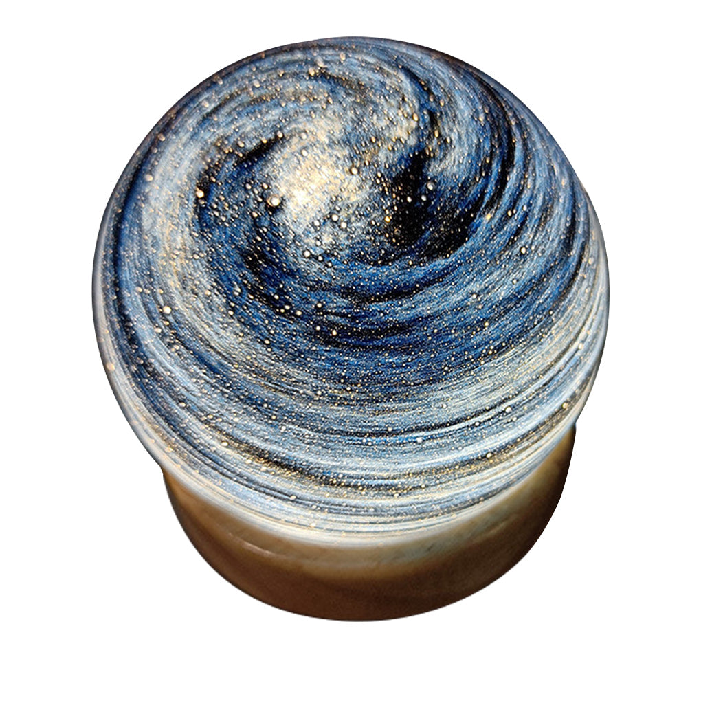 Colorful Globe Glass Starry Night Lamp for Kids' Bedroom Decor