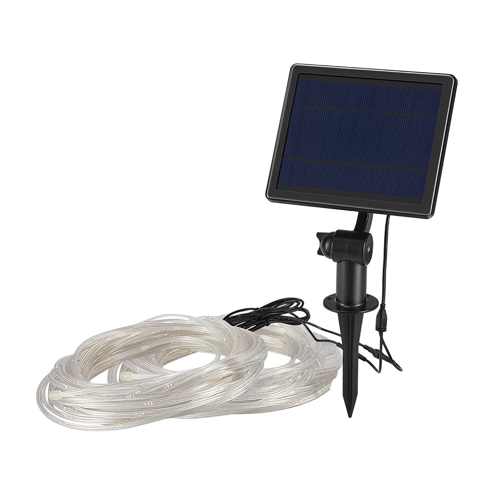 Flexible Waterproof Color-Changing Solar LED Strip Lights for Outdoors