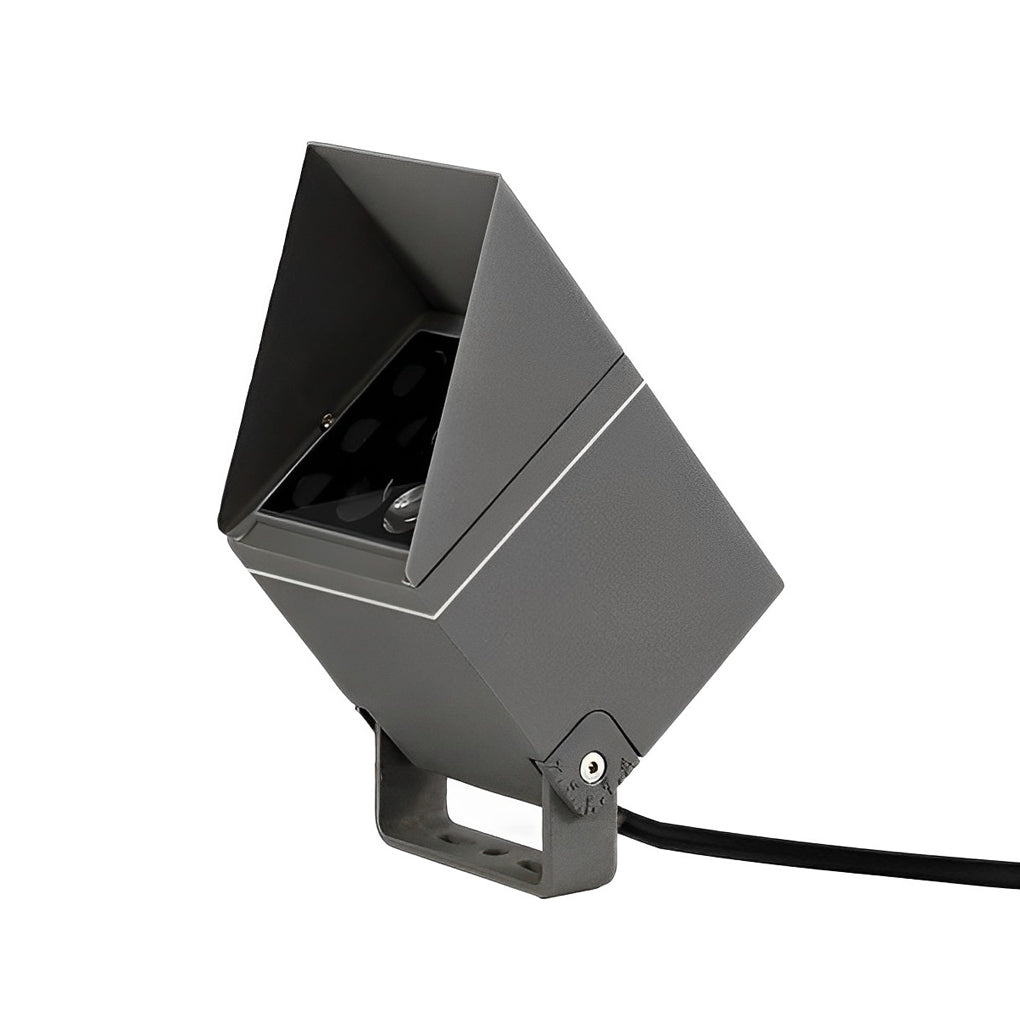 Modern Waterproof LED Tree Spotlights in Black for Outdoor Illumination