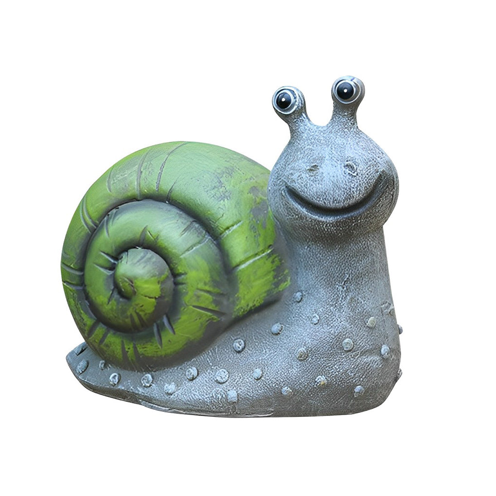 Colorful Resin Solar Garden Lamp for Dogs, Rabbits, and Snails