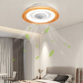 [Open-Box]20 in. W 6-Speed Indoor Bladeless Smart Ceiling Fan with Remote and Dimmable LED