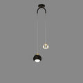 Elegant Brass and Iron LED Island Chandelier for Modern Dining Spaces
