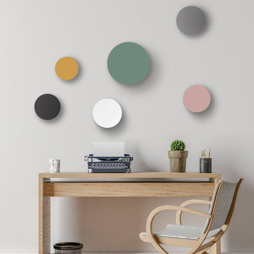Colorful Round Iron LED Wall Sconce Light Fixture for Modern Decor