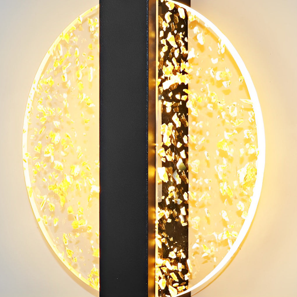 Nordic LED Wall Lamp, Round Square Semicircle Design for Bedroom Decor