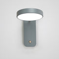 Modern White Round Rotatable LED Wall Sconce for Bedroom or Reading
