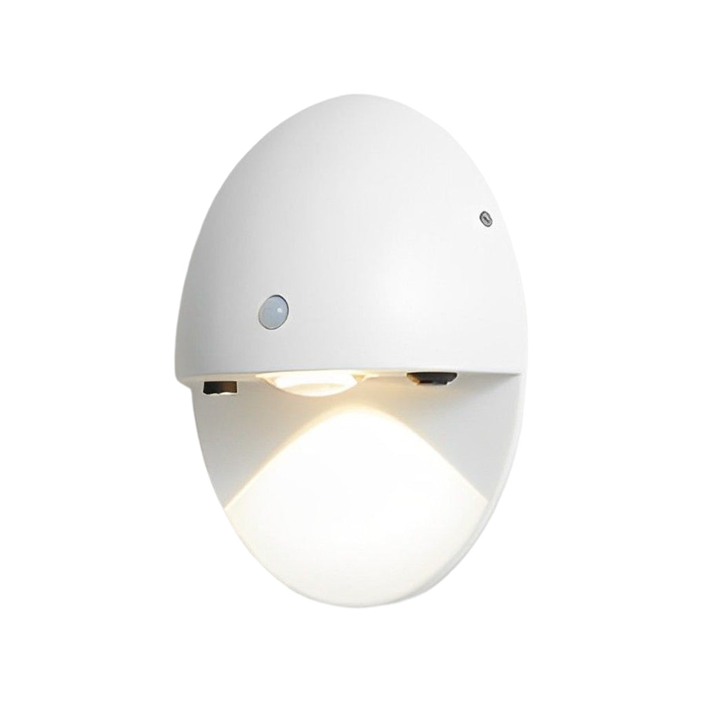 Modern Oval USB Rechargeable Motion Sensor Magnetic Wall Lamp for Bedroom