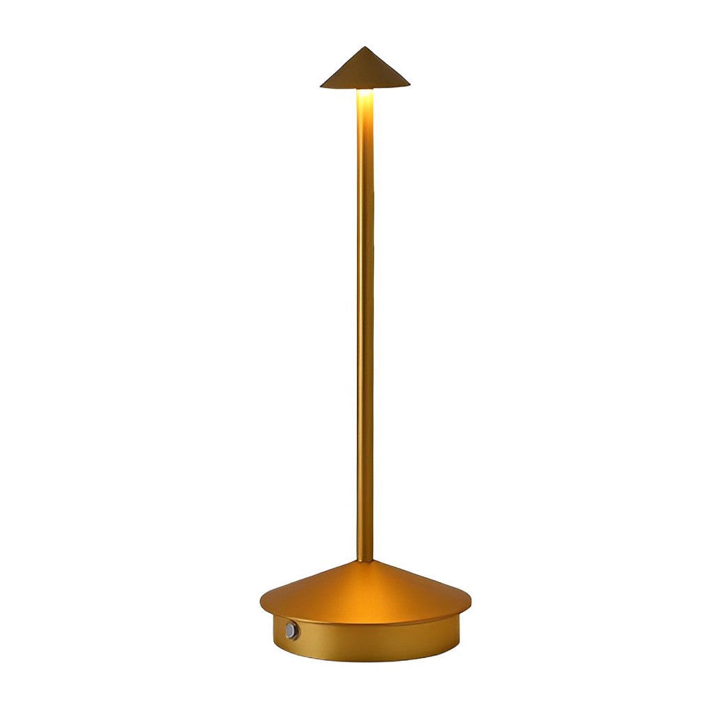 Charming 11.41" White Cordless Mushroom Table Lamp for Cozy Spaces