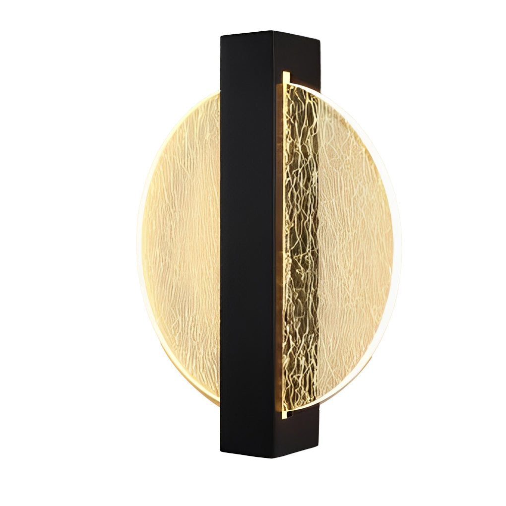 Nordic LED Wall Lamp, Round Square Semicircle Design for Bedroom Decor
