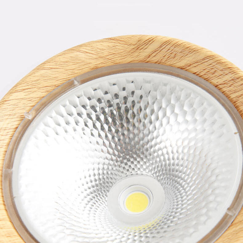Sleek Black Nordic Cylinder LED Flush Mount Ceiling Light for Modern Interiors