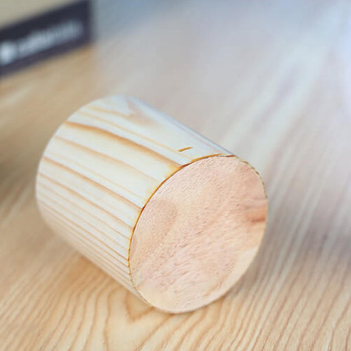 Natural Wood LED Touch Control Night Light Table Lamp for Bedroom Decor