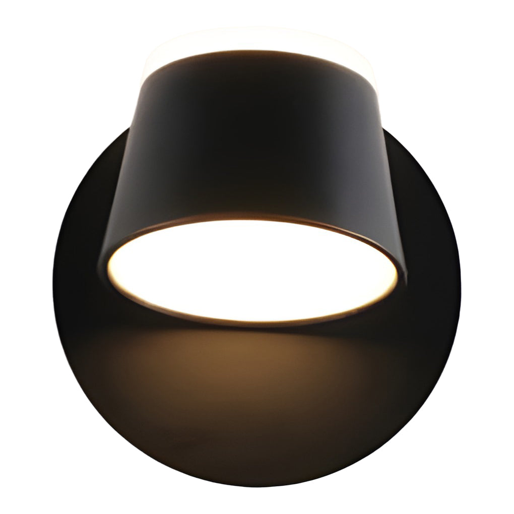 Modern White Adjustable LED Up-Down Wall Sconces for Living Room Decor