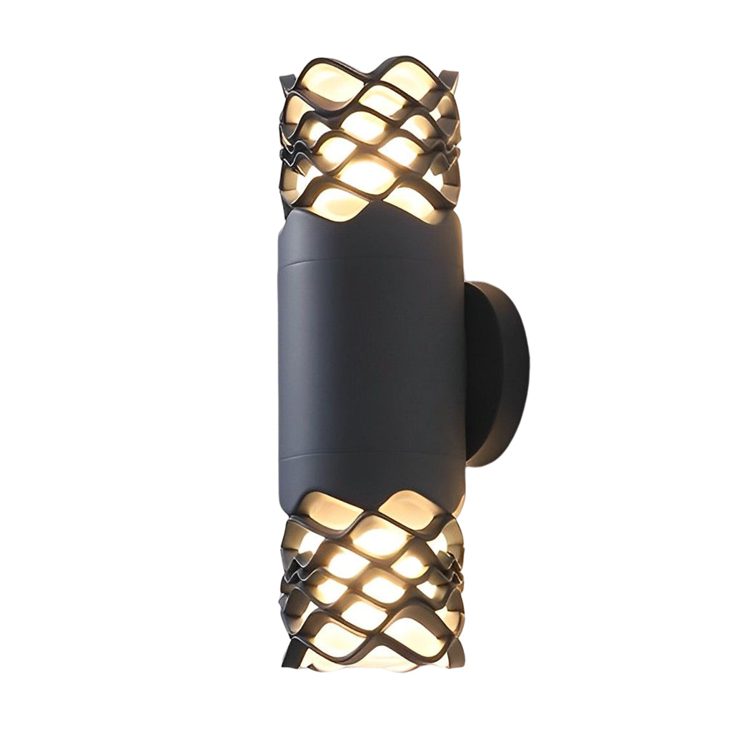 Modern Waterproof LED Wall Lamp with Creative Up and Down Lighting