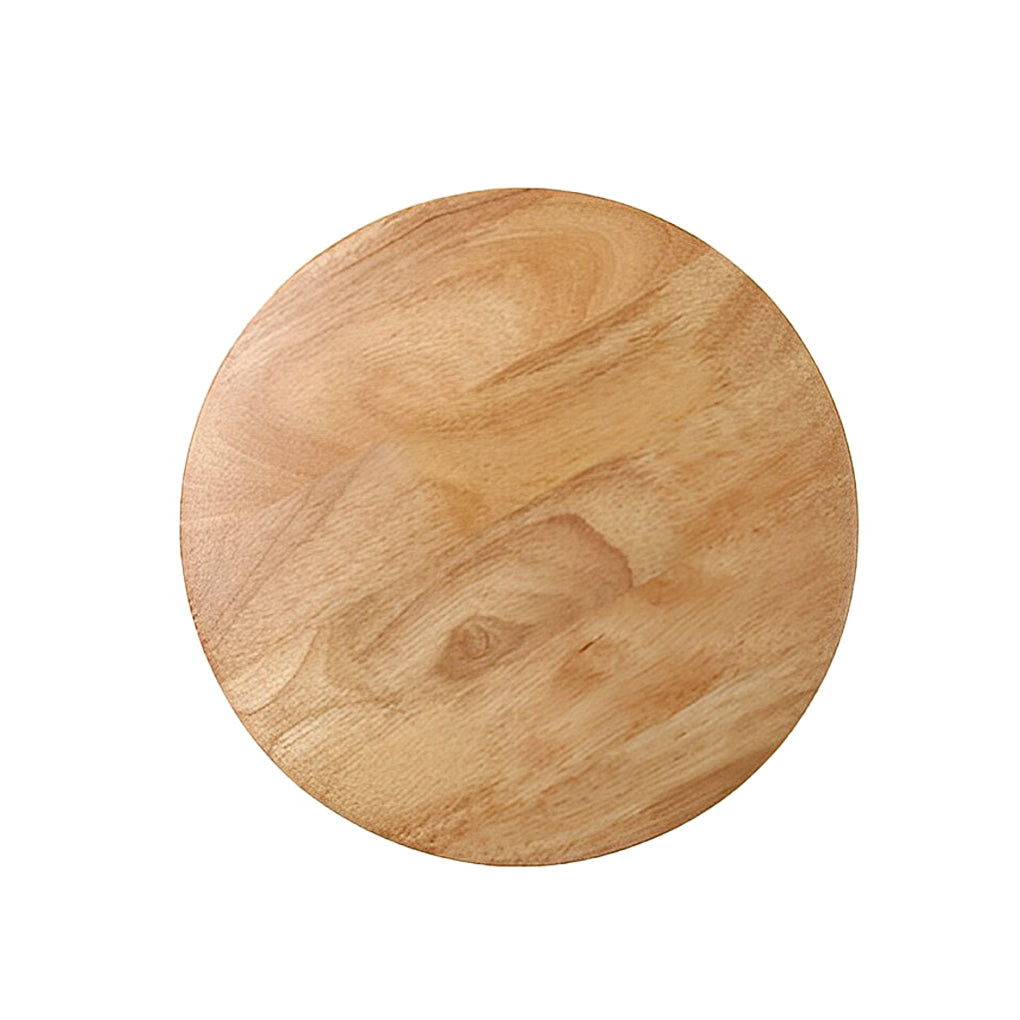 Nordic Style Round Oval LED Wooden Wall Sconce for Bedroom Lighting