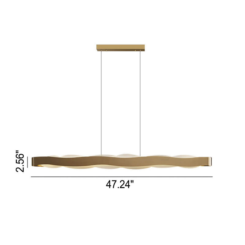 Sleek Stainless Steel LED Chandelier with Acrylic for Modern Spaces