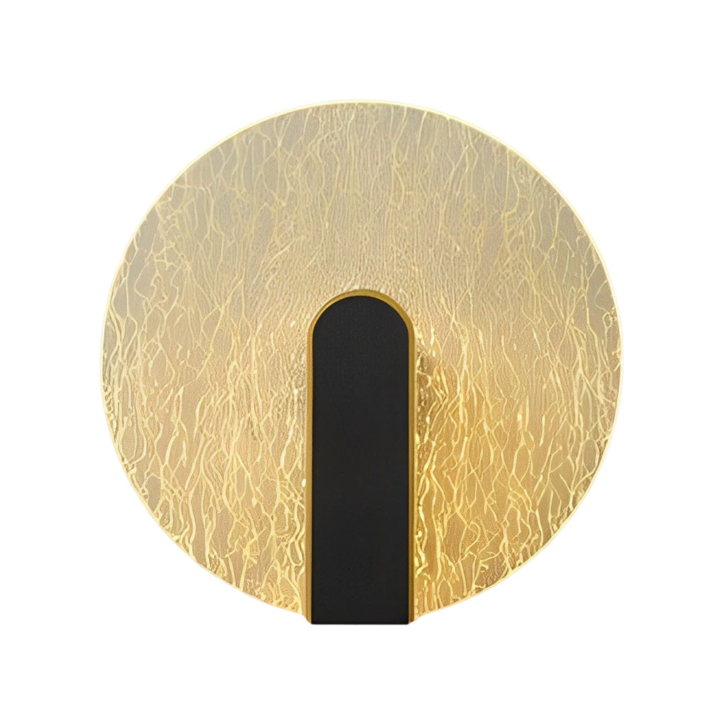 Sleek White Round Square LED Wall Lamp for Bedroom & Living Room Decor