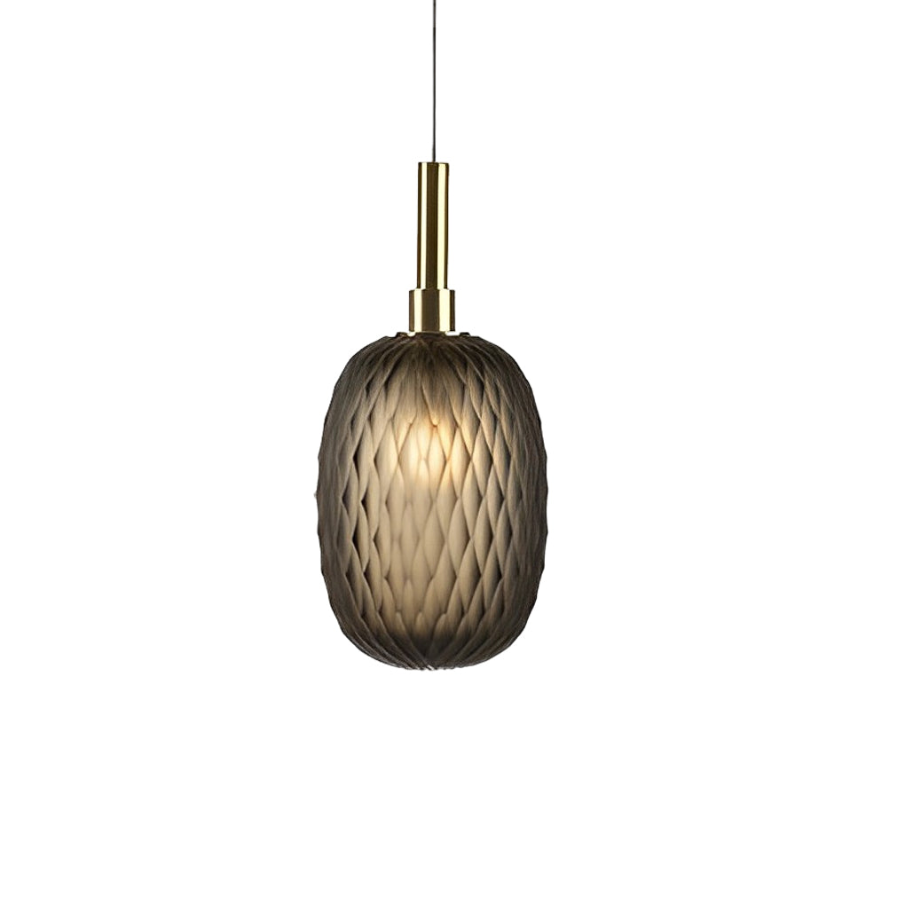 Elegant Small Iron and Glass Lantern Pendant Light for Modern Spaces