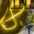 Flexible Waterproof Color-Changing Solar LED Strip Lights for Outdoors