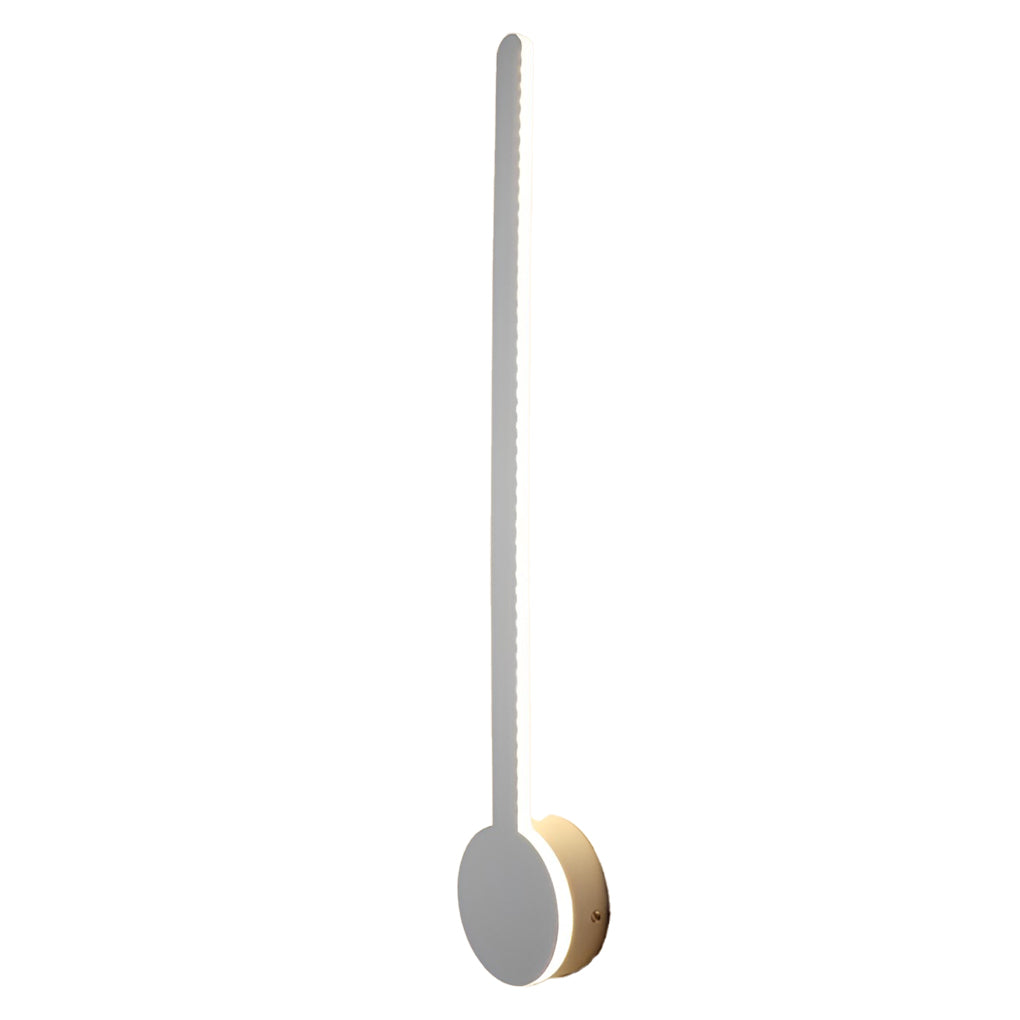Stylish Modern LED Wall Sconce in Black/Gold/White for Living Room