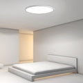 Sleek White Round Ultra-Thin LED Recessed Ceiling Light for Home Use