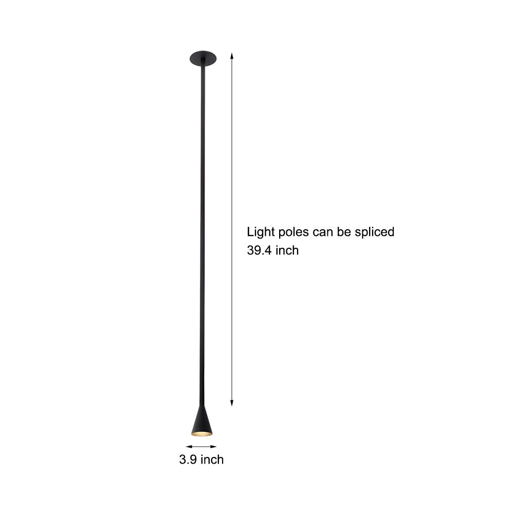 Modern Metallic Cone Pendant Light Fixture for Stylish Home Decor