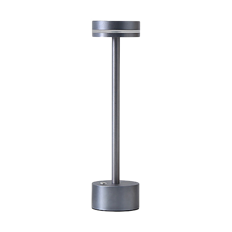 Stylish Portable Rechargeable Rod-Style LED Table Lamp for Home Decor