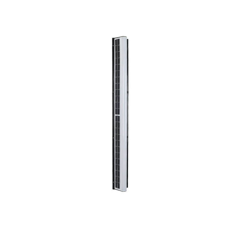 Contemporary Black Acrylic Solar LED Waterproof Garden Wall Light