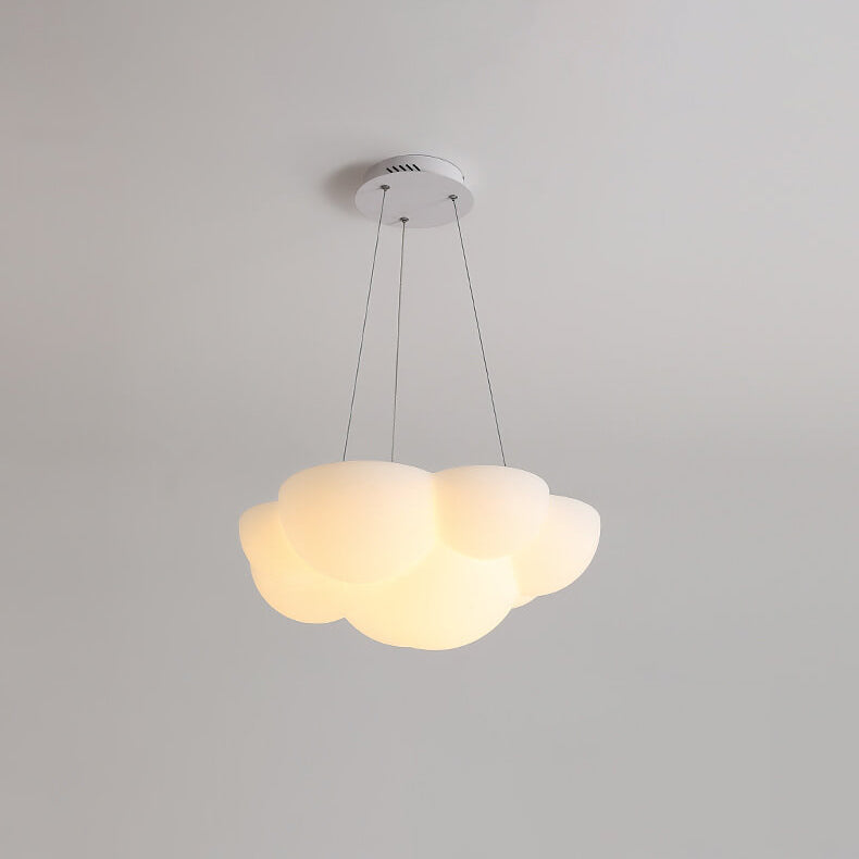 Modern White Minimalist Cat Claw LED Flush Mount Light for Kids Room