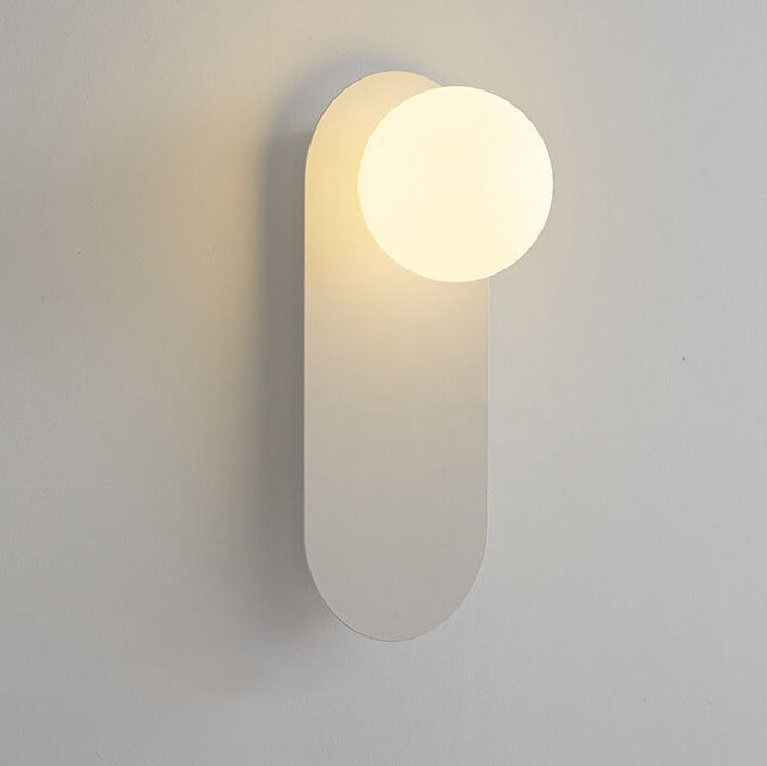 Nordic Minimalist Clear Glass Wall Sconce Light for Modern Home Decor