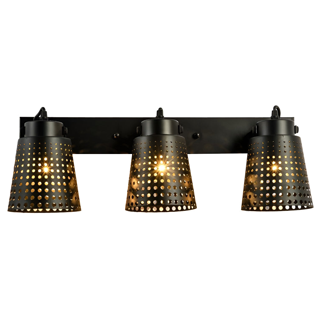 Adjustable Black Iron Industrial Wall Sconce Light for Retro Home Decor