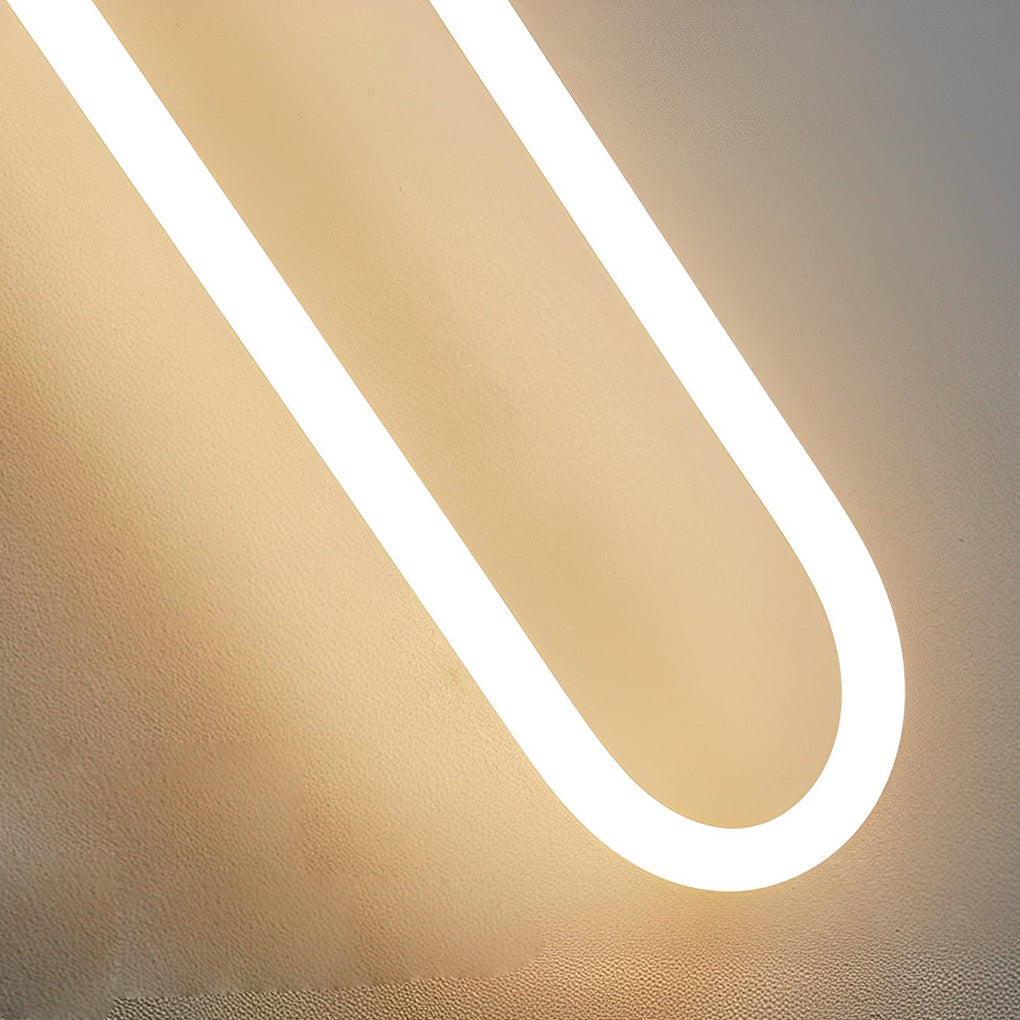 Minimalist Copper LED Wall Lamp with Three-Step Dimming for Modern Interiors