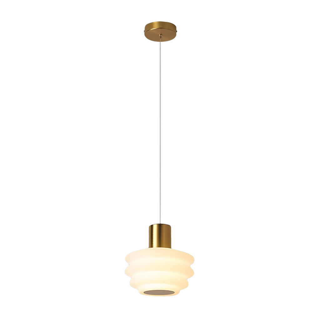 Modern Black Minimalist LED Pendant Light for Kitchen Dining Room