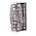 Modern Crystal LED Wall Sconce Light with Three Dimming Levels for Living Room