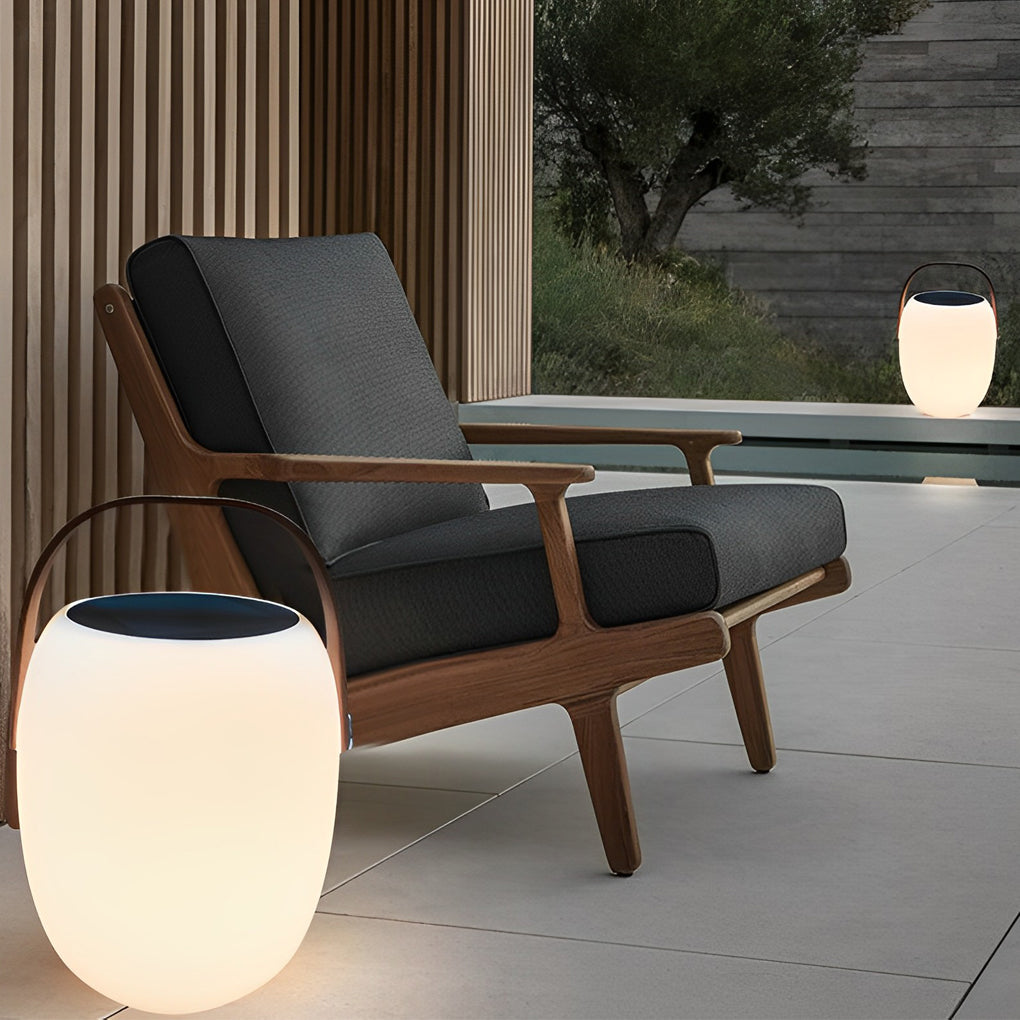 Elegant Portable Solar LED Lanterns for Outdoor Patio Garden Decor