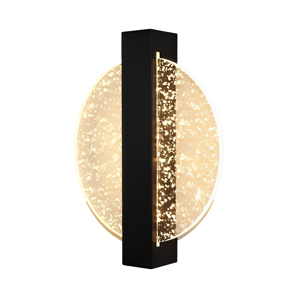 Nordic LED Wall Lamp, Round Square Semicircle Design for Bedroom Decor