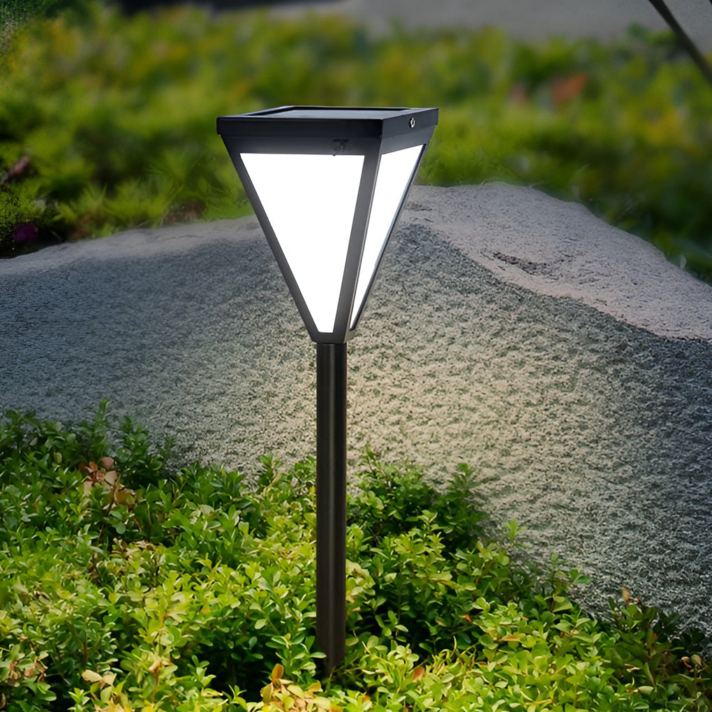 Elegant Waterproof 2.6W Solar LED Pathway Post Light for Outdoor Spaces