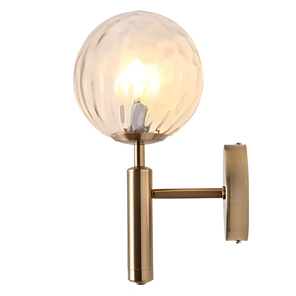 Nordic Glass Ball 5W LED Wall Sconce Light for Living Room & Bedroom