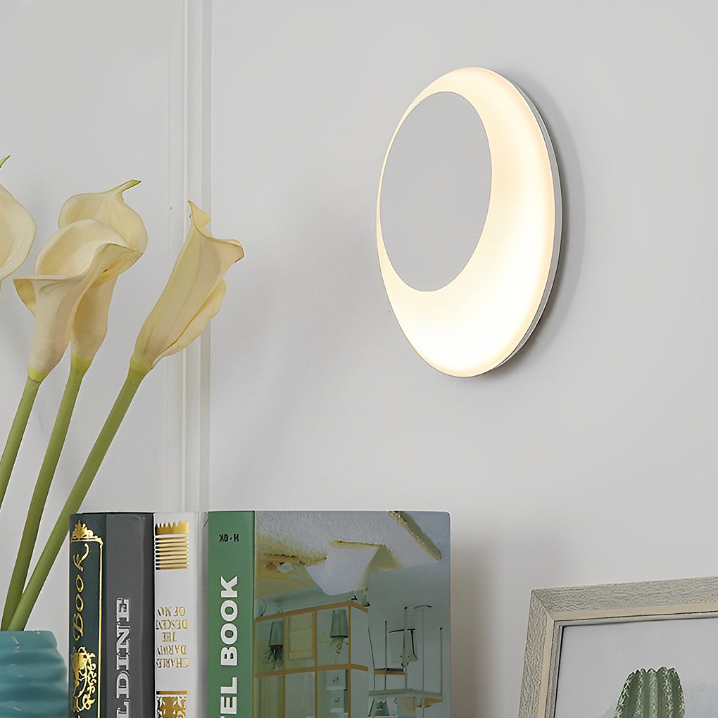 Modern Oval Waterproof LED Wall Sconce Light for Indoor Outdoor Decor