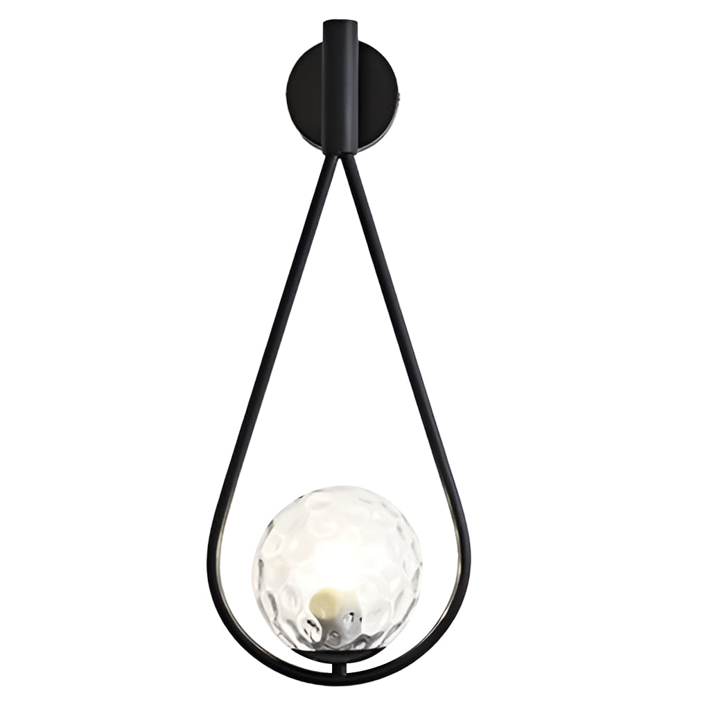 Modern Water Drop LED Wall Sconce in Nordic Style for Home Decor