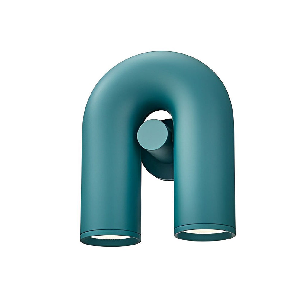 Modern Rotatable U-Shaped LED Wall Sconce Lamp for Nordic Living Room