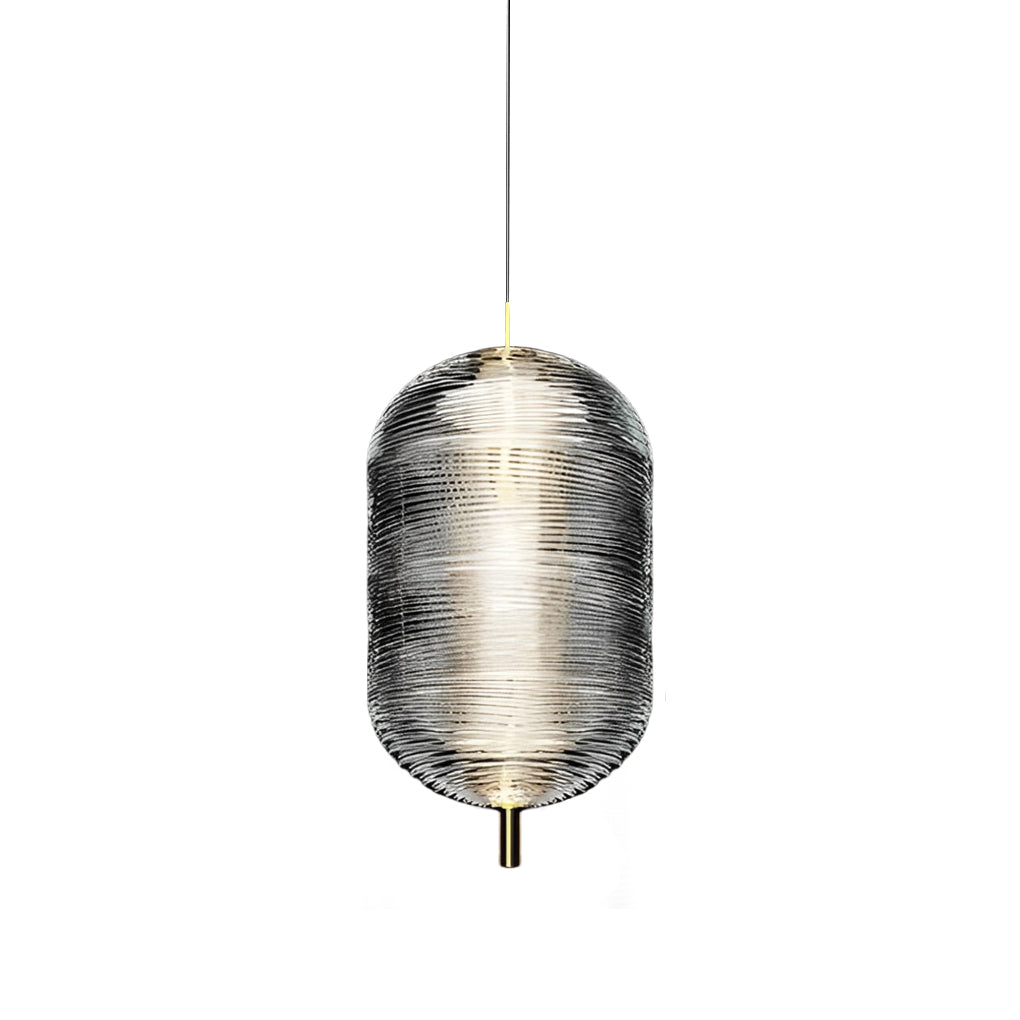 Nordic Black Iron LED Chandelier Pendant Light for Modern Living Room