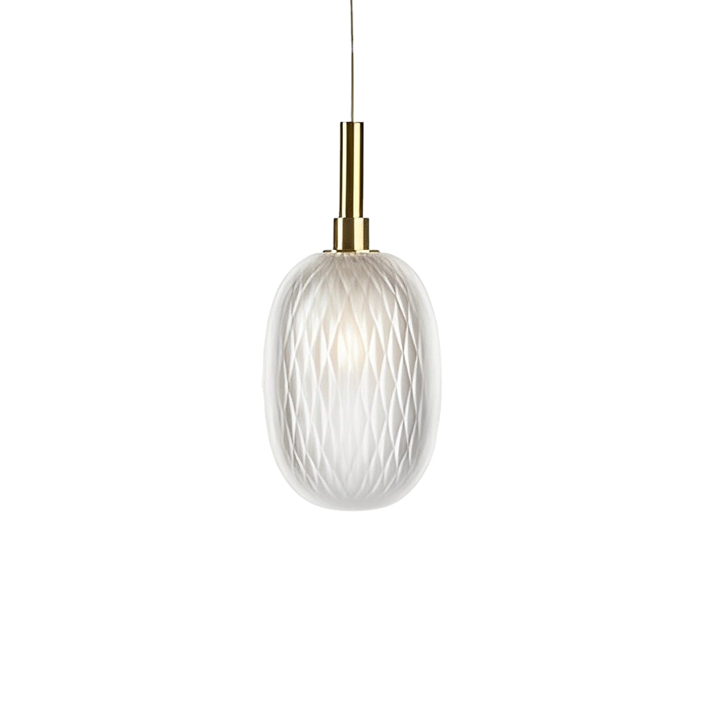 Elegant Small Iron and Glass Lantern Pendant Light for Modern Spaces