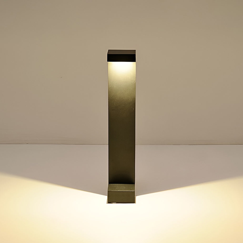 Modern Waterproof COB Rectangular Pathway Lights for Outdoor Garden Use