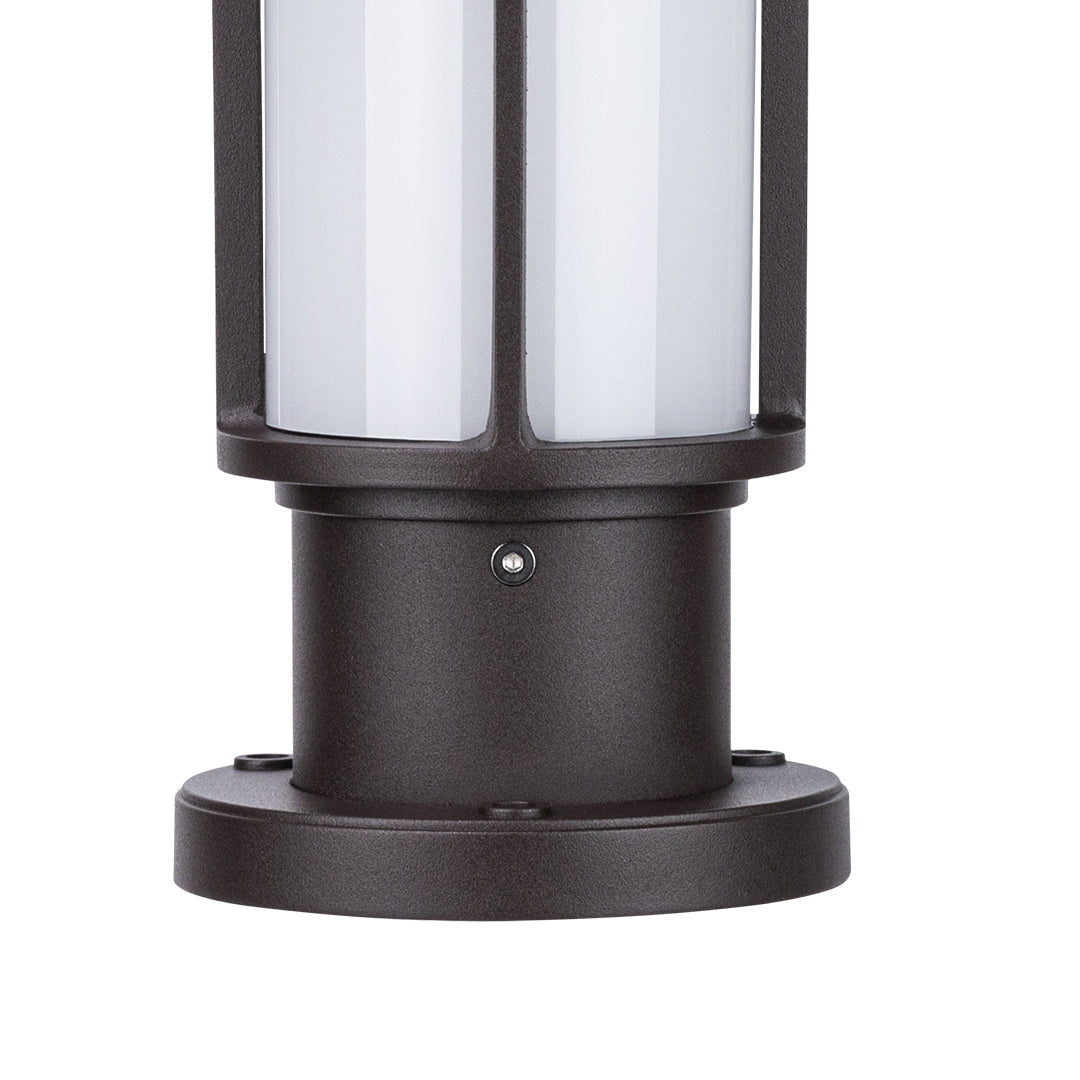 Sleek Black Metal LED Pathway Lights for Outdoor Garden Walkways