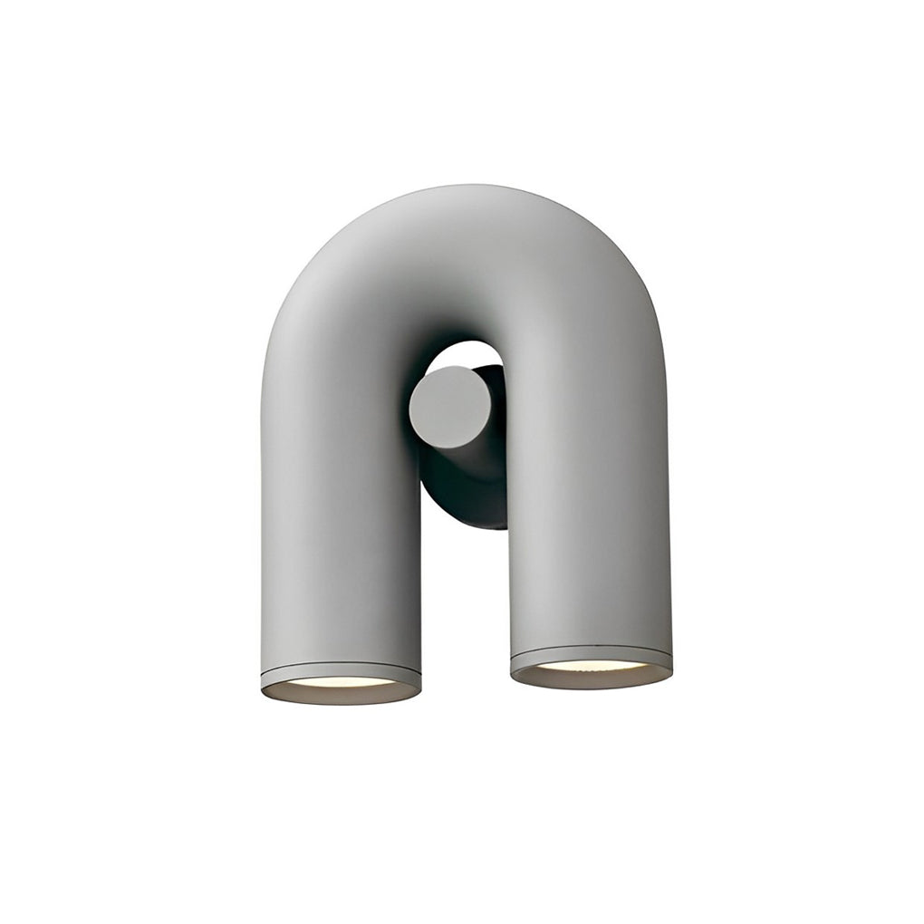 Modern Rotatable U-Shaped LED Wall Sconce Lamp for Nordic Living Room