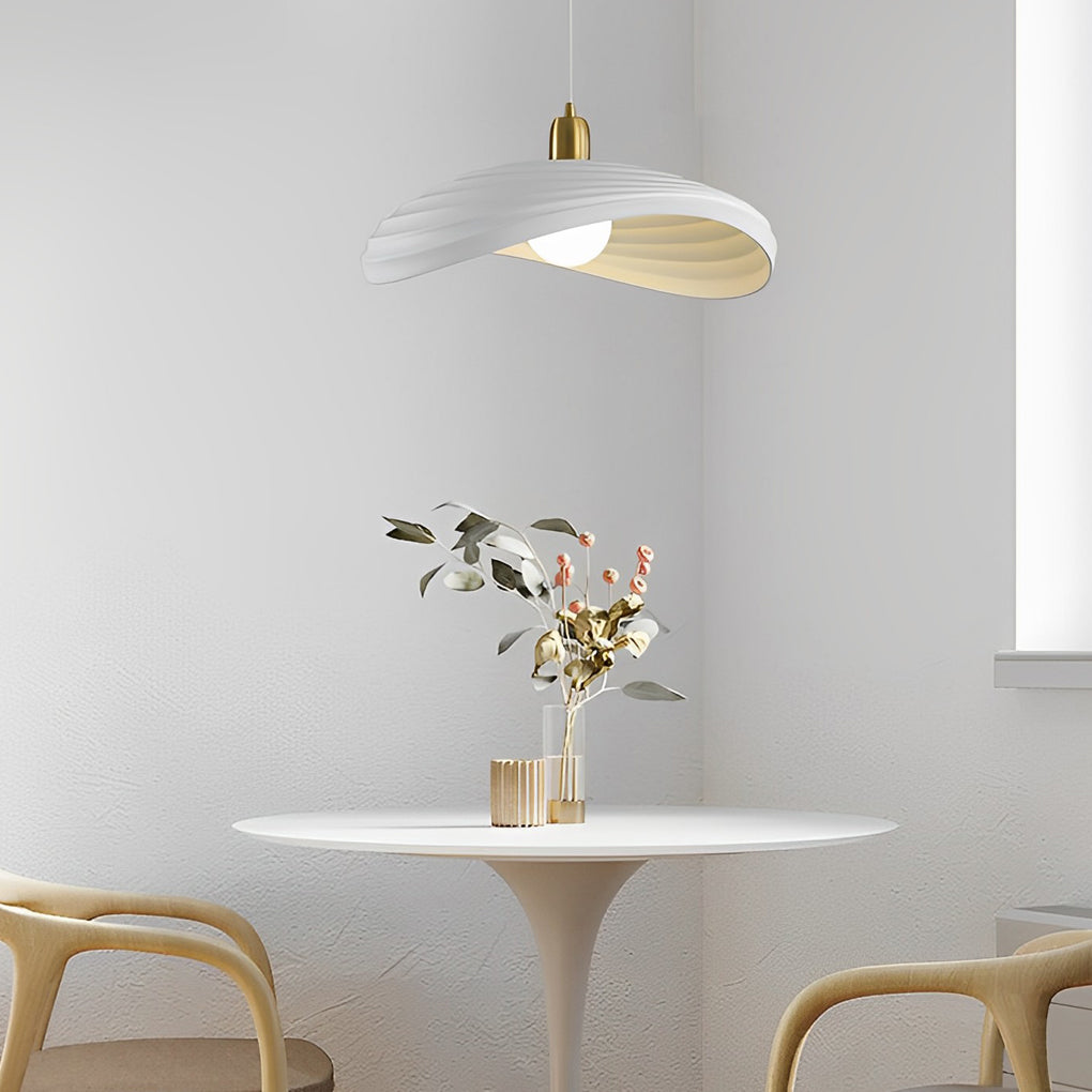 Wabi-Sabi Resin Art Nordic Chandelier Pendant Light for Dining Room