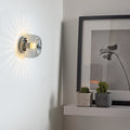 Modern Round Glass Jellyfish Wall Light Fixture for Contemporary Spaces