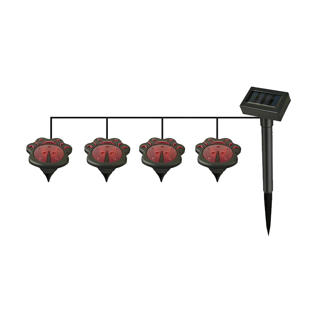 Colorful Waterproof Resin Solar Garden Lighting with Bird, Snail, Butterfly, Ladybug Designs