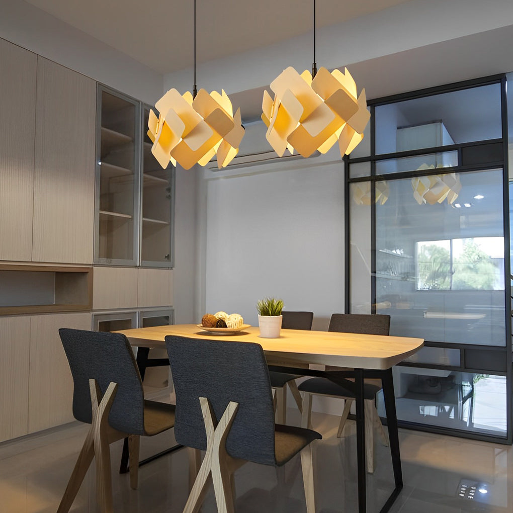 Nordic Acrylic Pendant Lights for Modern Living Room & Dining Spaces