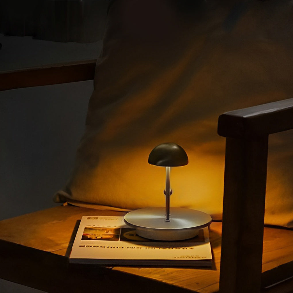 Modern Nickel Touch Dimming Jingle Table Lamp for Living Room Ambiance